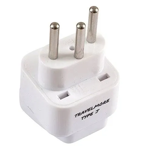 European Travel Adapter Plug Set – Pack of 4 Universal USA to Europe Outlet Adapters for All of Europe (Type C, E, F, G J, L) - Works in France, UK, Switzerland, Spain, Italy, Germany & More