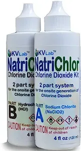 NatriChlor CD Set w/Accu-Drop Bottles HCl Extra Large Size (8 oz Total)