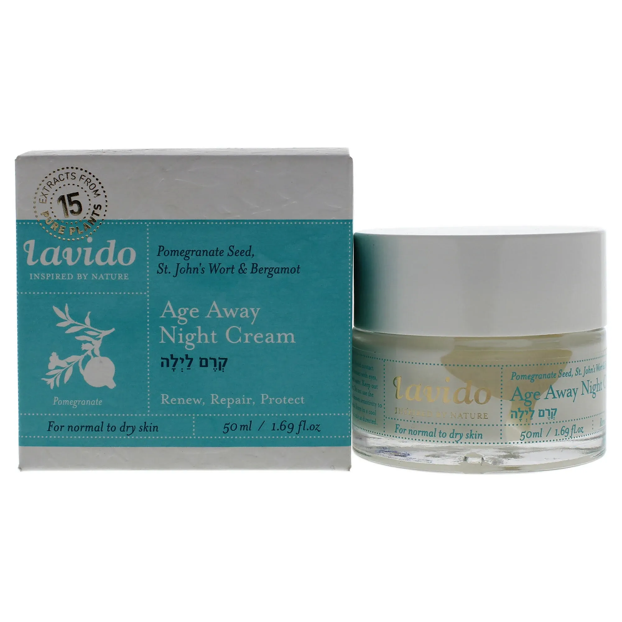 Lavido Age Away Night Cream 1.69 oz 50ml Full Size ~ Brand New!! ?