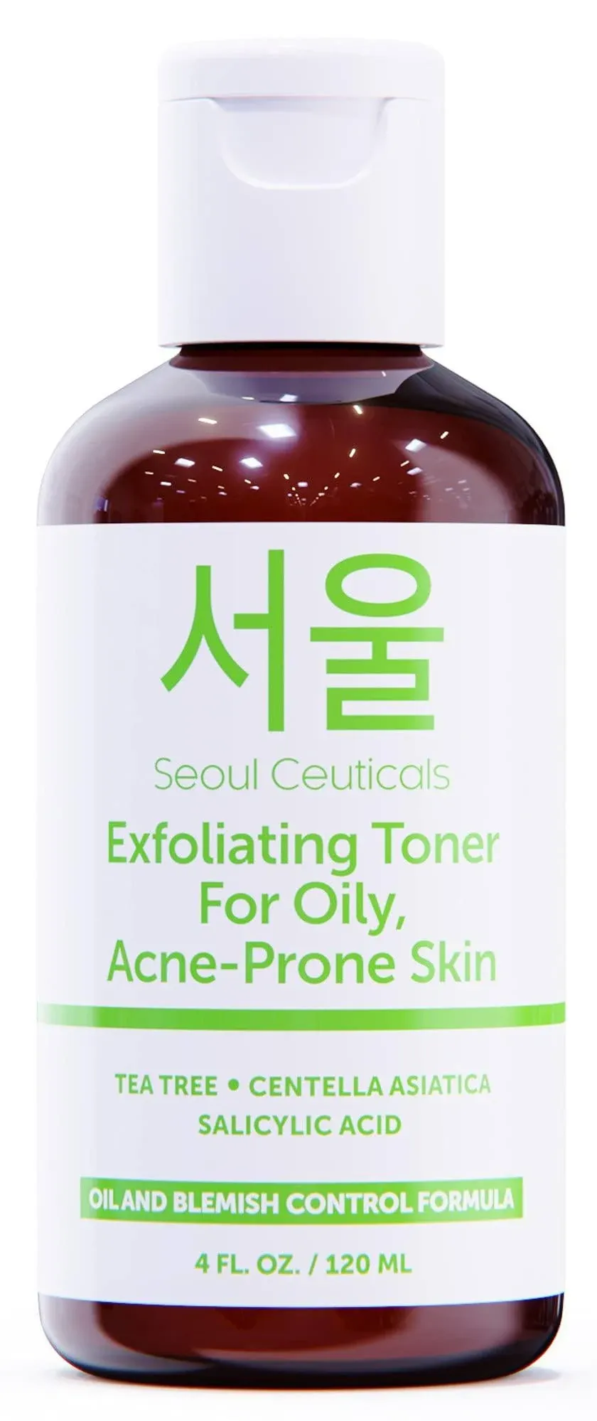 Seoulceuticals Korean Toner for Oily Acne Prone Skin – Korean Skin Care Tea Tree