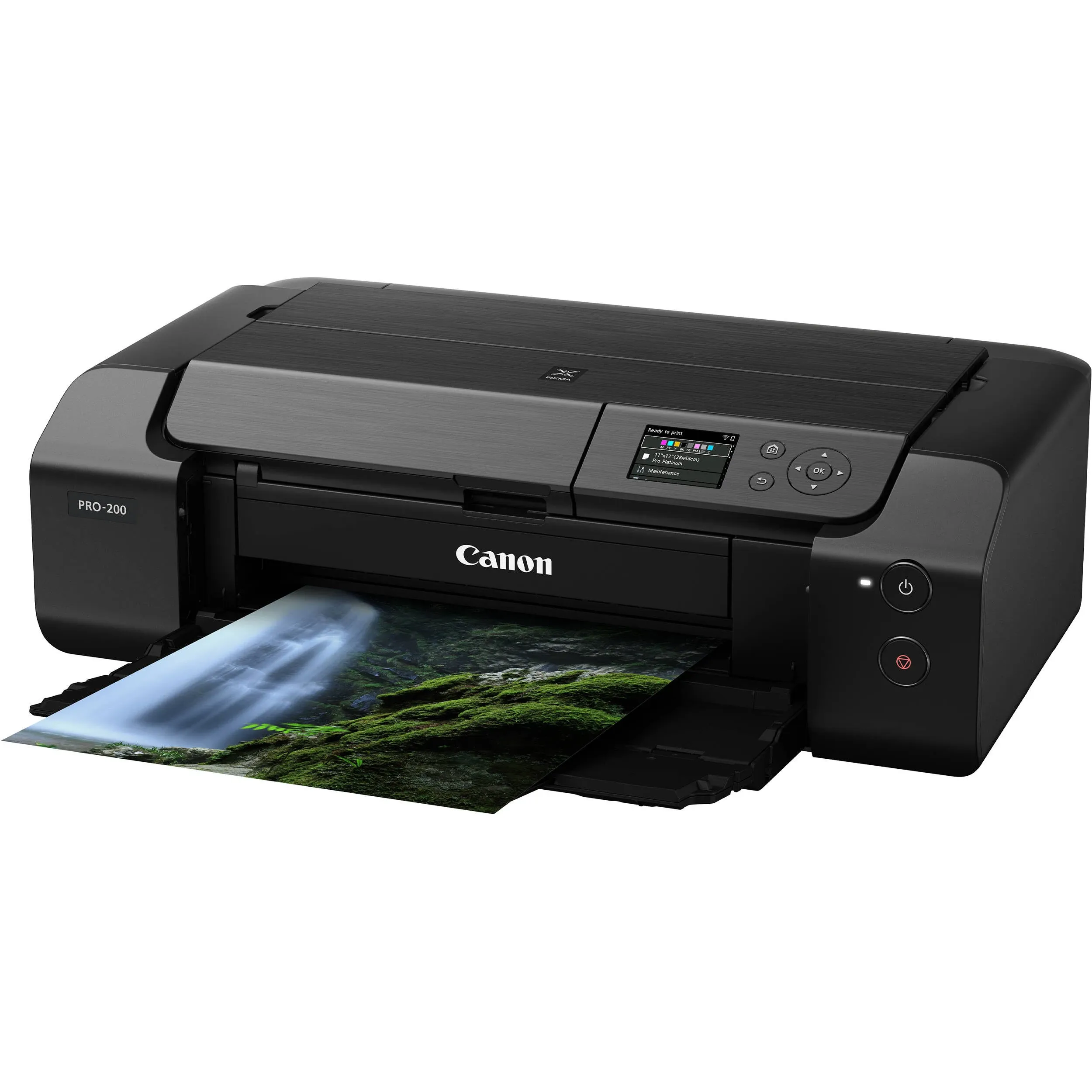 Canon PIXMA Pro 200 Pro 13&#034; Wireless Inkjet Photo Printer W/Luster Photo Paper