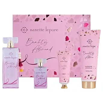 Beauty Abroad by Nanette Lepore, 4 Piece Gift Set for Women