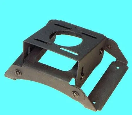 Workman Hump Mount Bracket for CB/Ham Radio on Floor Etc HUM1