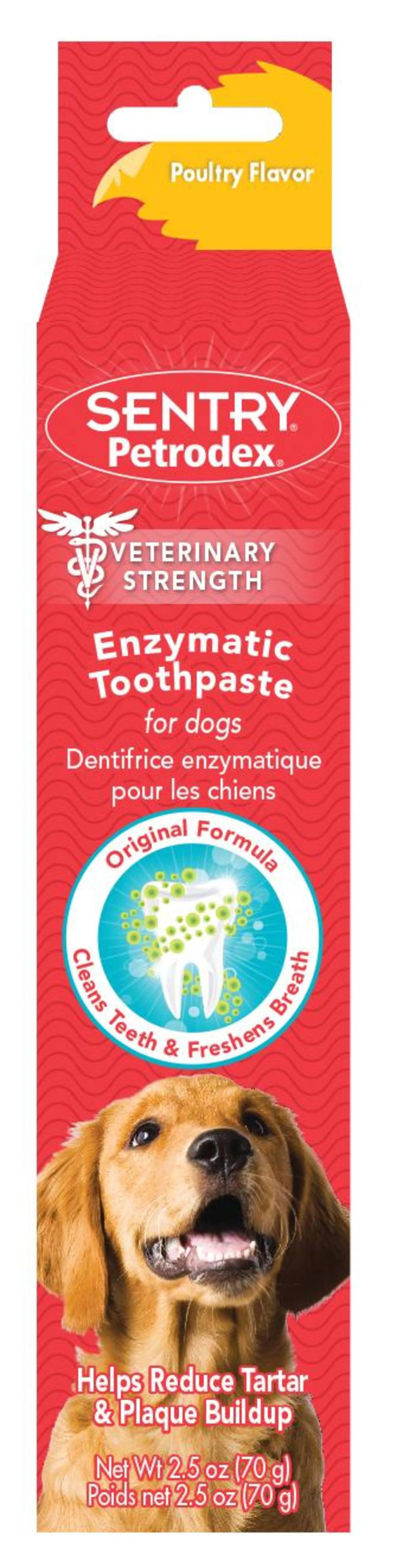 Petrodex Enzymatic Toothpaste for Dogs - Poultry, 2.5 oz