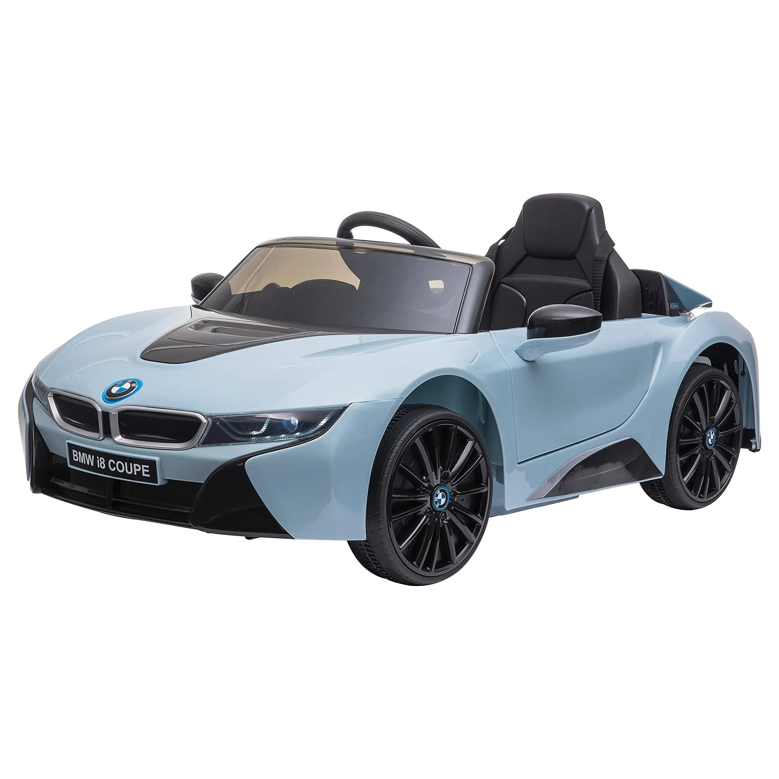 BMW i8 Electric Licensed Ride-On Car for Kids with 12V Battery and Remote Control