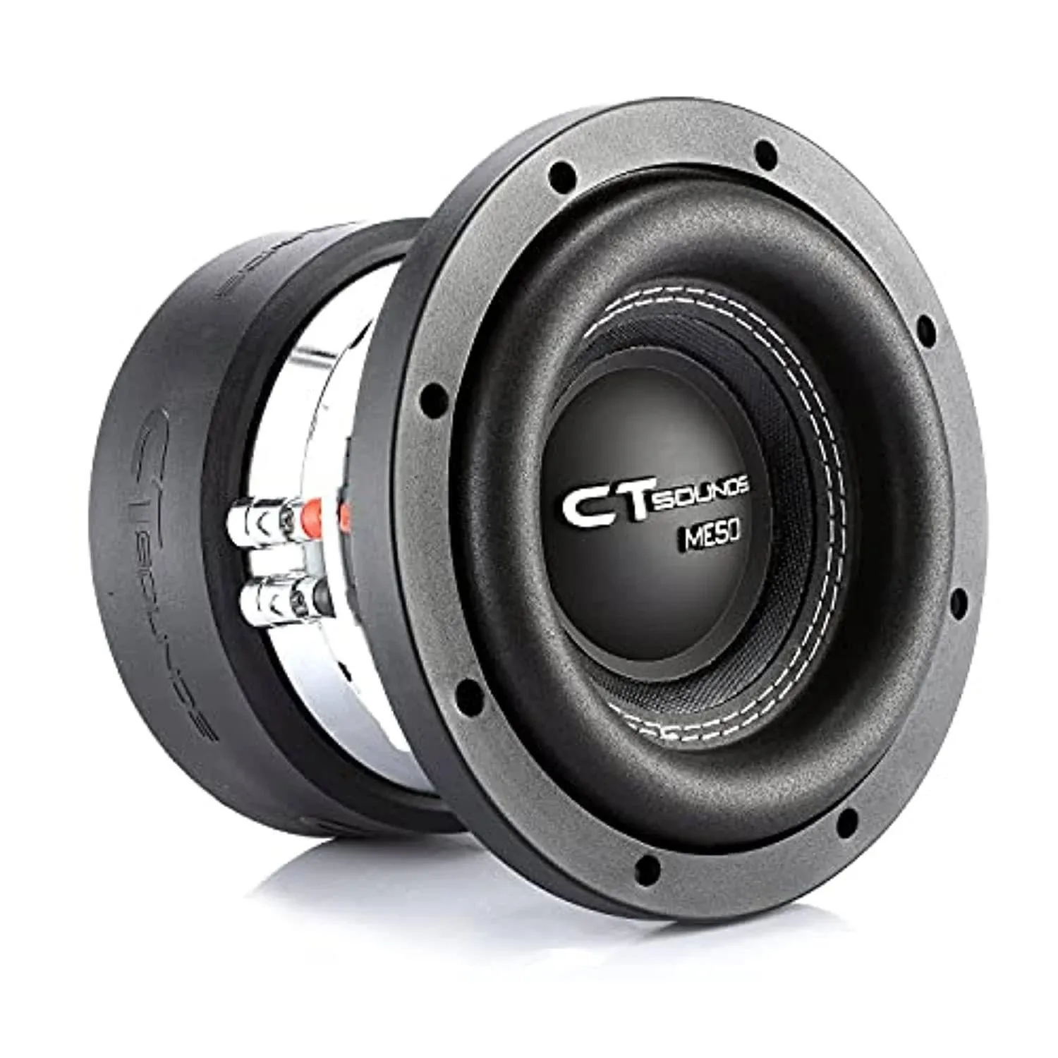 CT Sounds MESO-6.5-D2 800 Watt Max Power 6.5 Inch Car Subwoofer - Dual 2 Ohm