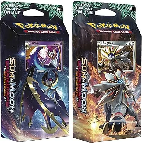 Pokemon TCG: Sun & Moon Guardians Rising, Bundle of Two 60-Card Theme Decks ...