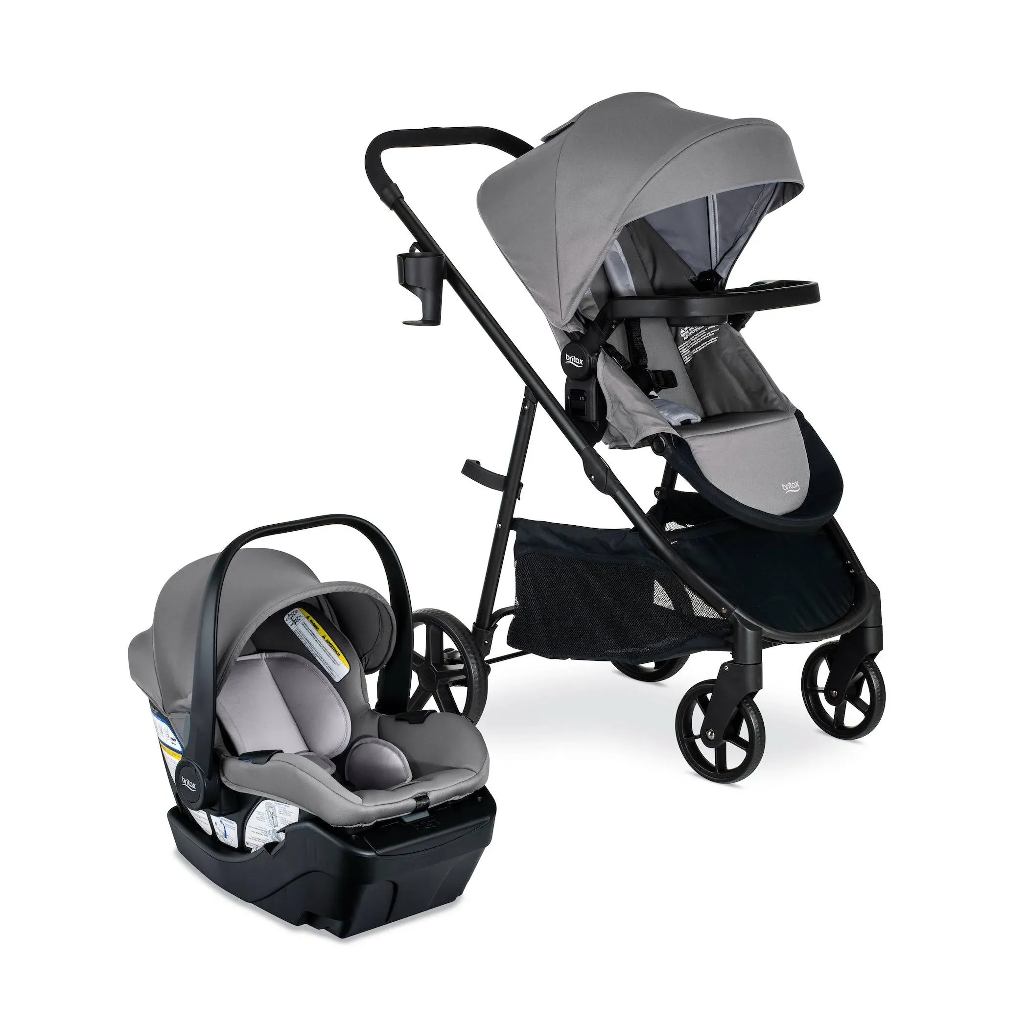 Britax - Willow Brook Travel System Graphite Glacier