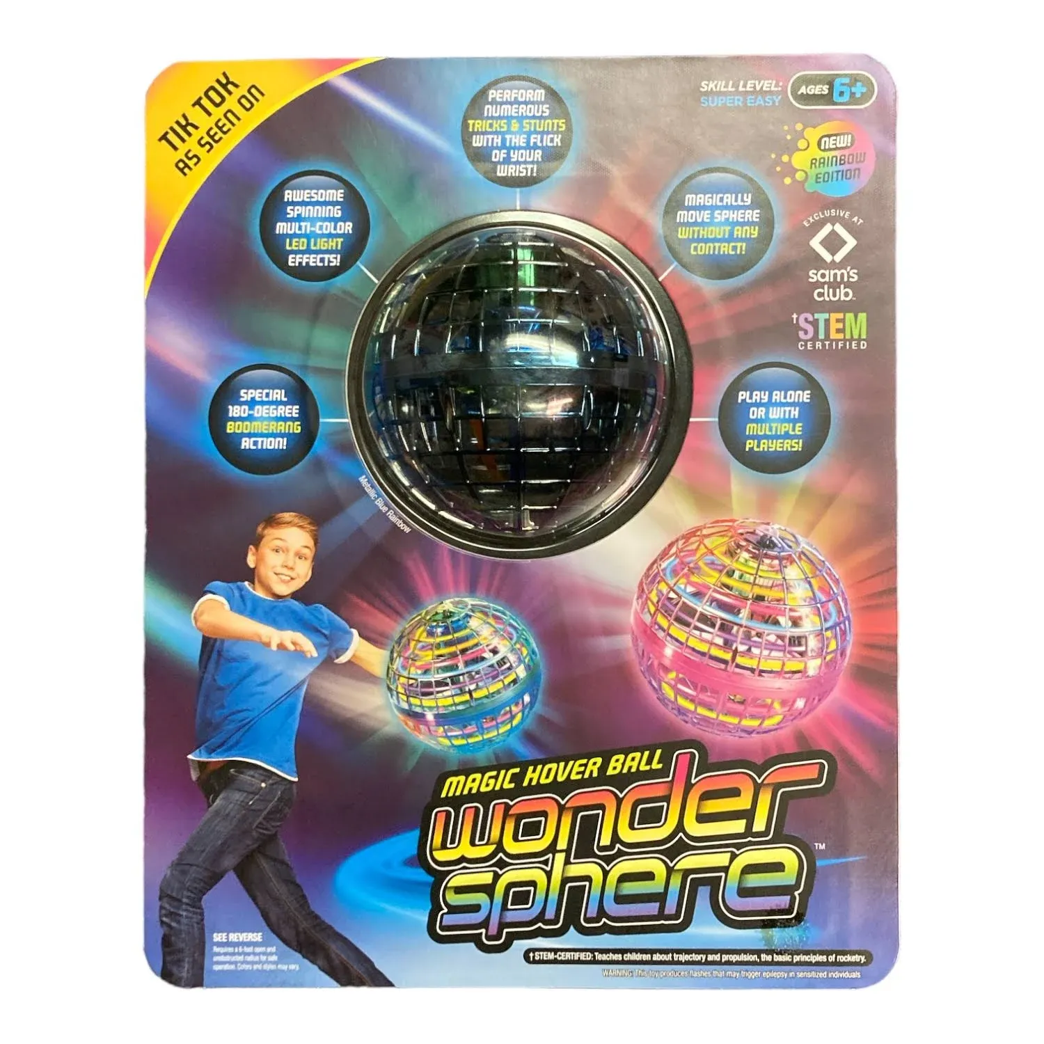 Wonder Sphere Magic Hover Ball - Blue, Size: One Size