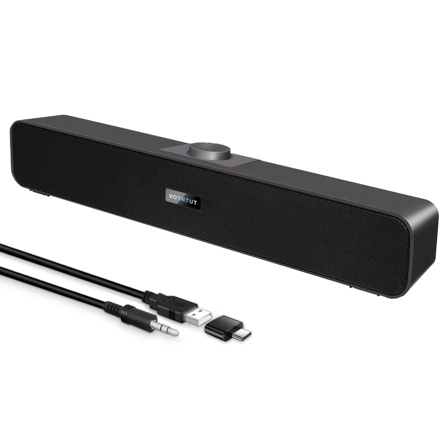 Computer Speakers,Wired USB Desktop Speaker,Stereo USB Powered Mini Sound Bar ...