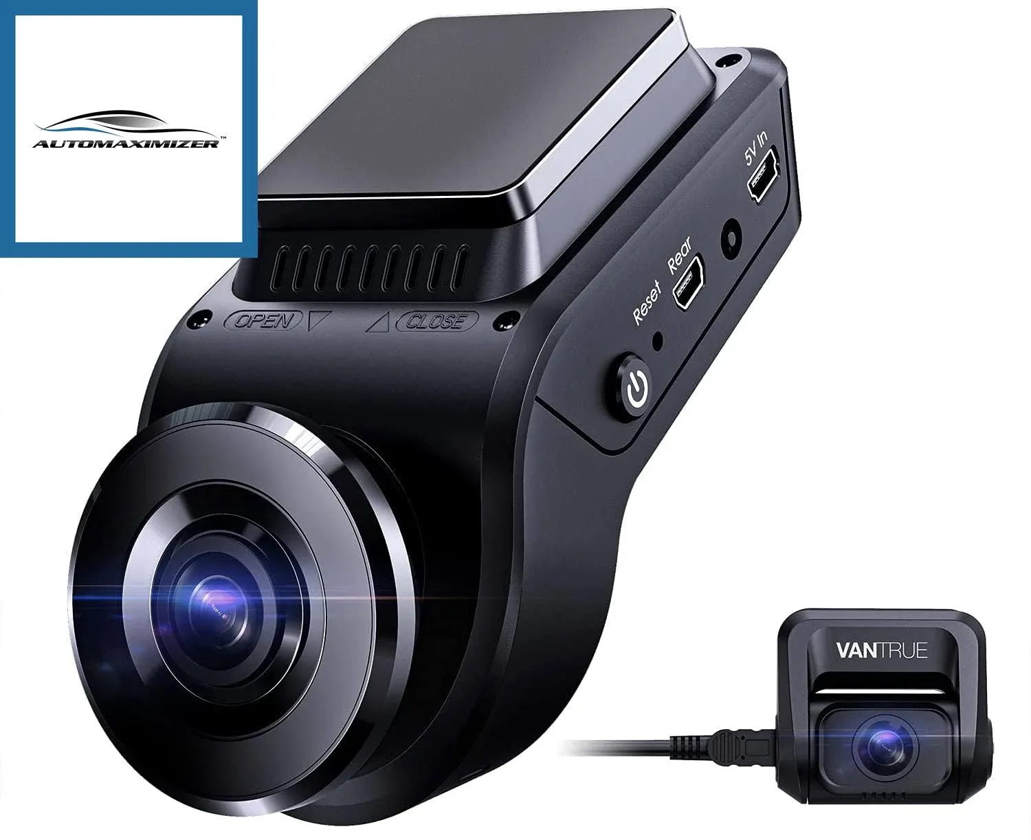 Vantrue S1 2160P Single Front, Dual 1080P Front and Rear Dash Cam