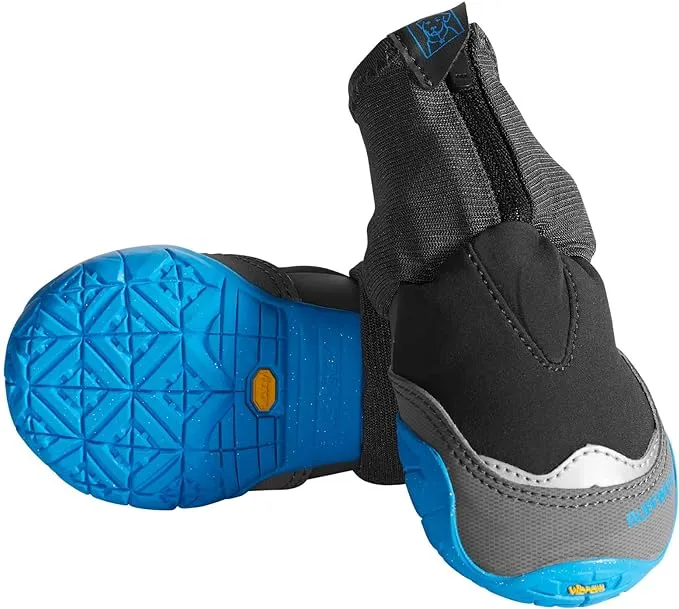 Ruffwear, Polar Trex Waterproof Winter Dog Boots with Rubber Soles for Cold Weather, Obsidian Black, 2.00 in (2 Boots)