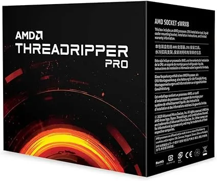 AMD Ryzen Threadripper PRO 3955WX - Ryzen Threadripper PRO Castle Peak (Zen 2) 16-Core 3.9 GHz Socket sWRX8 280W Desktop Processor - 100-100000167WOF