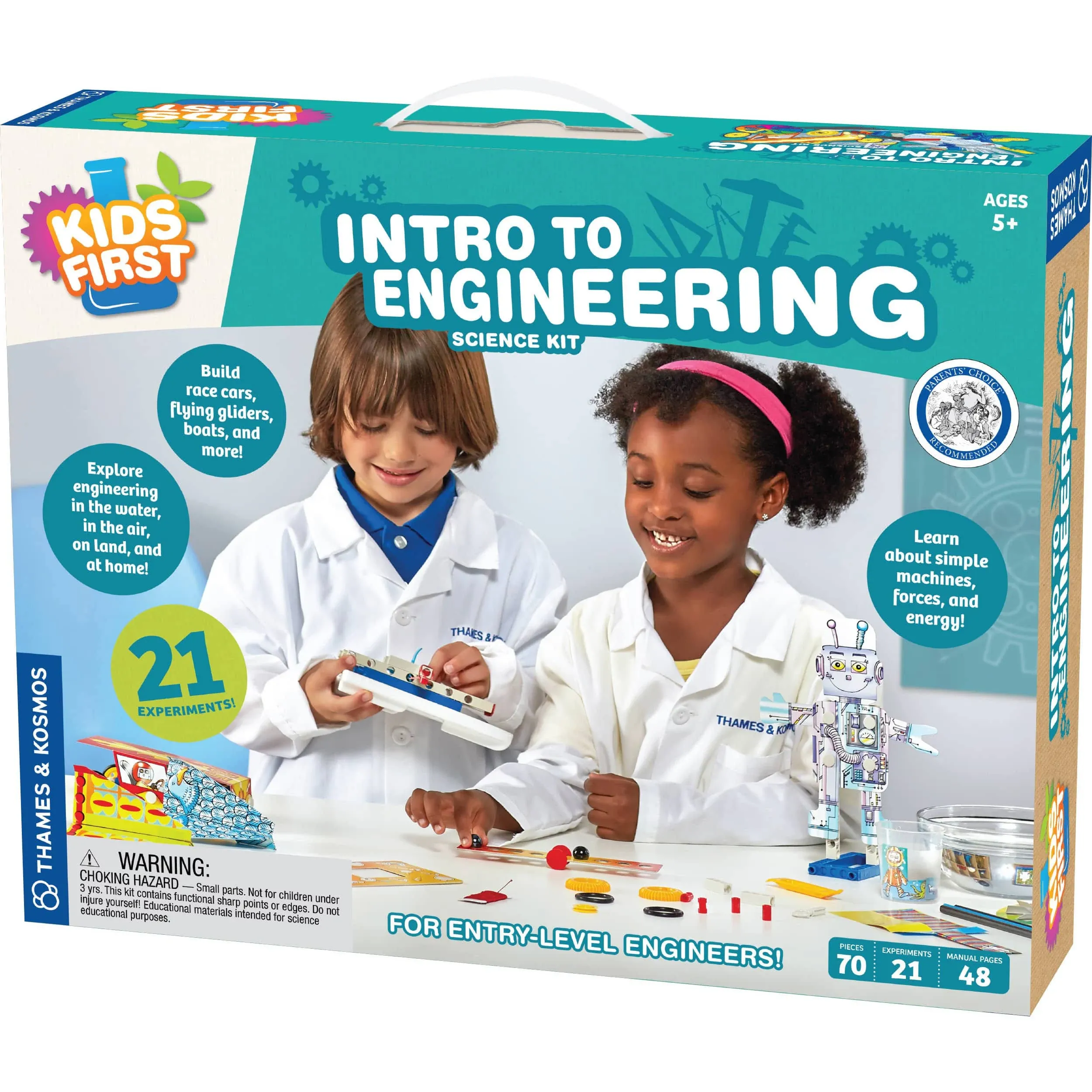 Intro to Engineering Science Kit Kids First Thames &amp; Kosmos New in Box