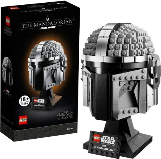 LEGO Star Wars The Mandalorian Helmet Model 75328