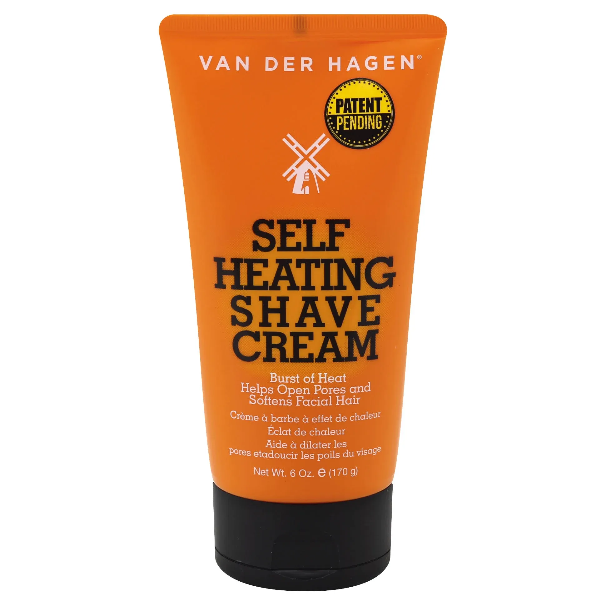 Van Der Hagen Self Heating Shave Cream and Shave Butter 6 oz