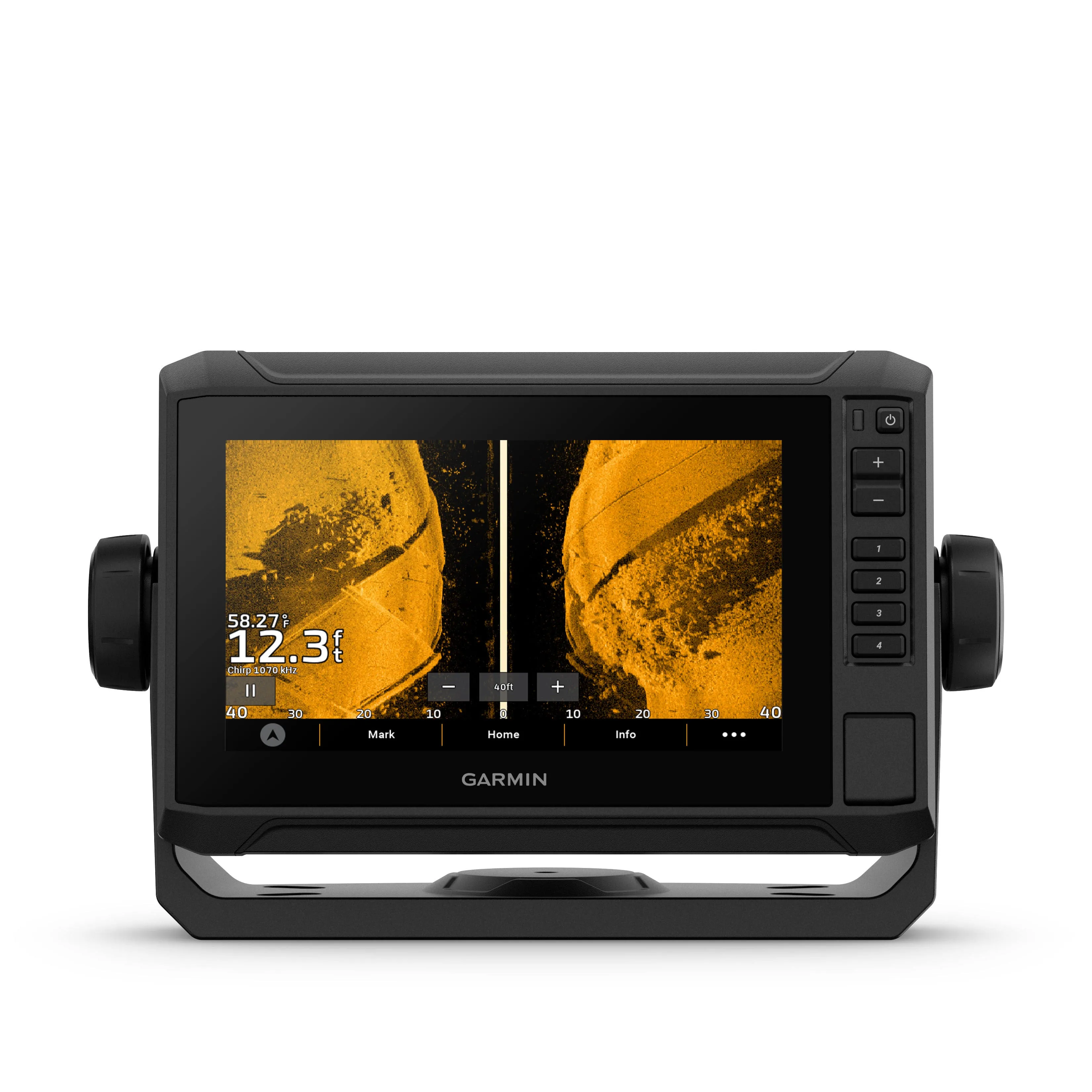 Garmin ECHOMAP UHD2 73sv with GT54UHD-TM Transducer