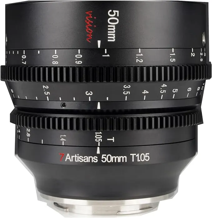 7artisans Photoelectric 50mm T1.05 Vision Cine Lens