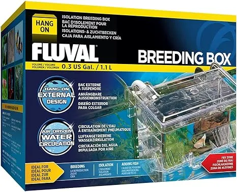 Fluval Multi-Chamber Holding and Breeding Box, Large – Up To 3 Separate Housing Compartments