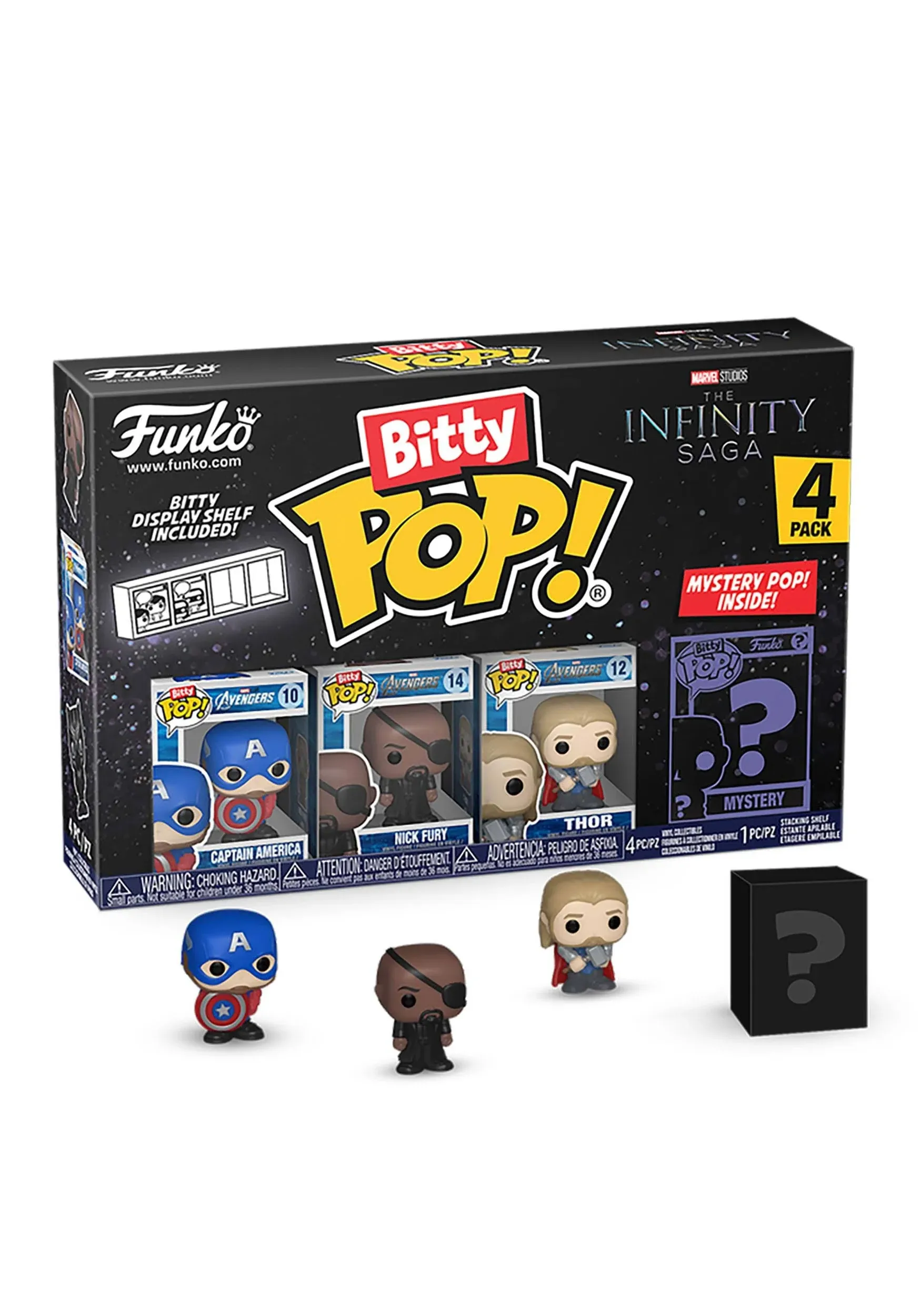 Funko Bitty Pop! Marvel - Captain America 4-Pack