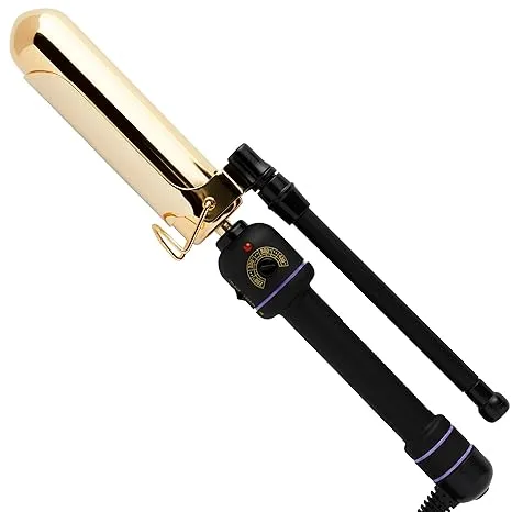 Hot Tools Professional 1.5" Gold Marcel Hair Curling Iron 