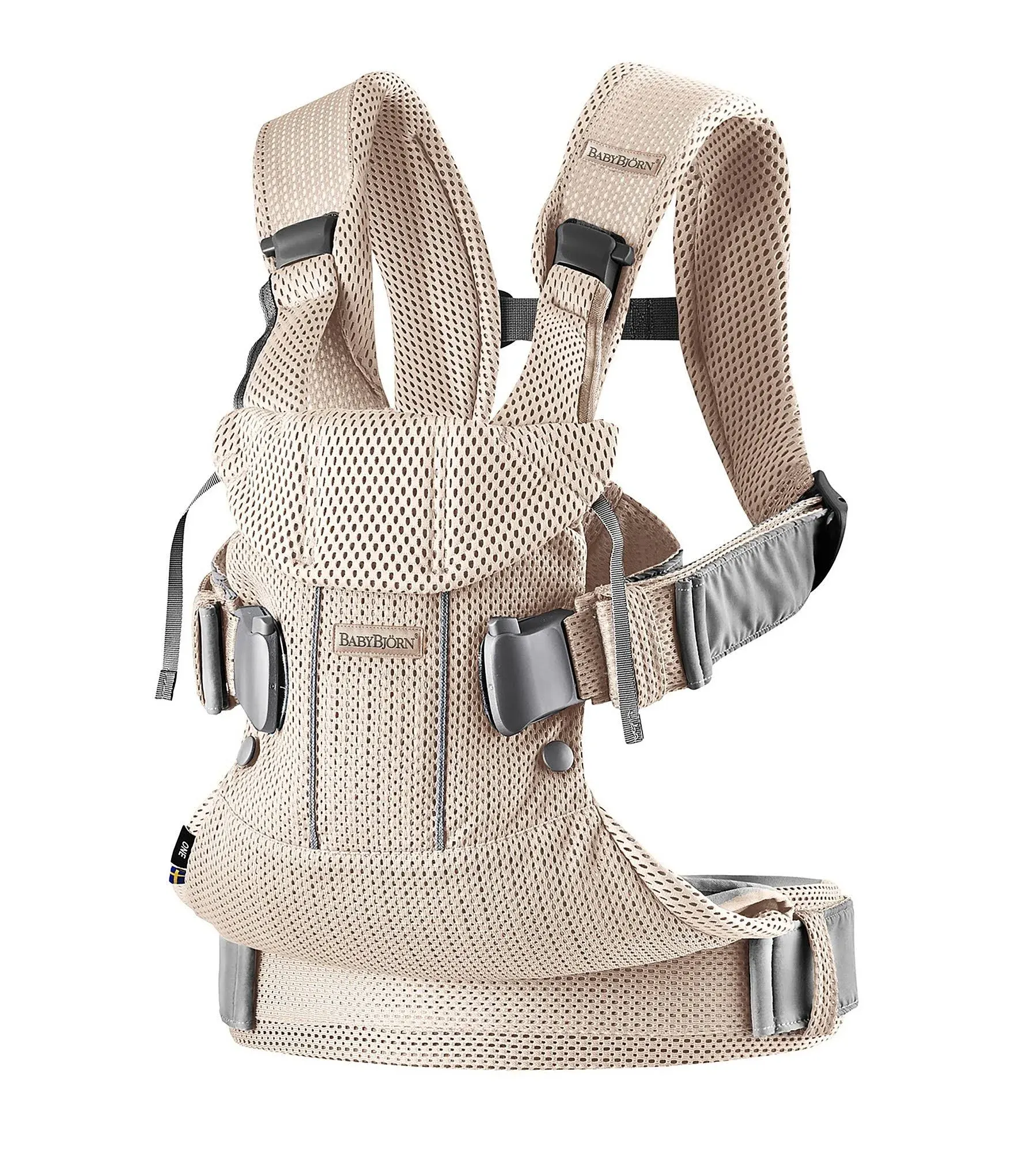 BabyBjorn Baby Carrier One Air - Pearly Pink 3D Mesh