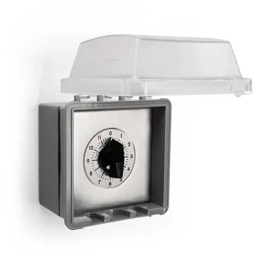 HPC Fire Commercial Outdoor 2 Hour Automatic Shut Off Timer with NEMA Enclosure, 120VAC