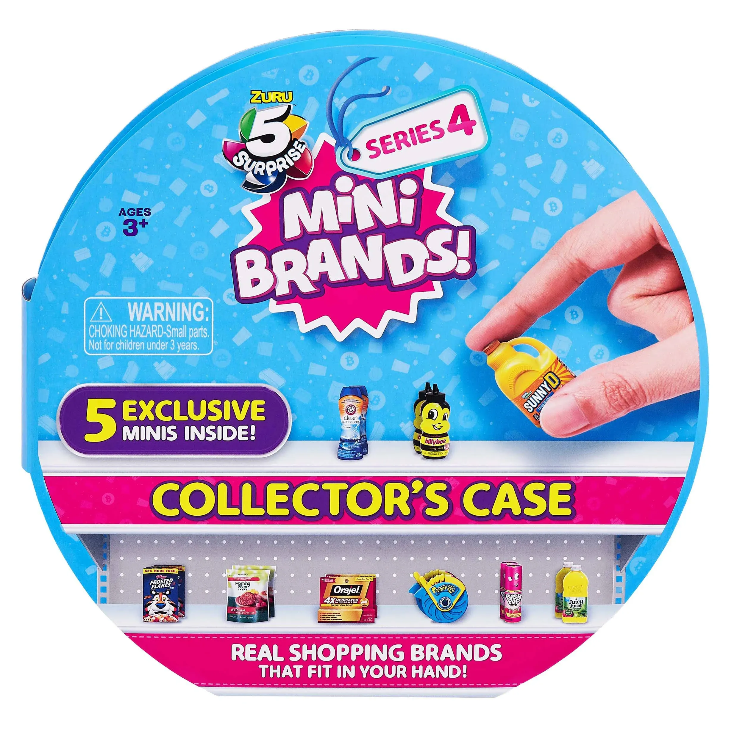 5 Surprise Mini Brands Series 4 Collectors Case