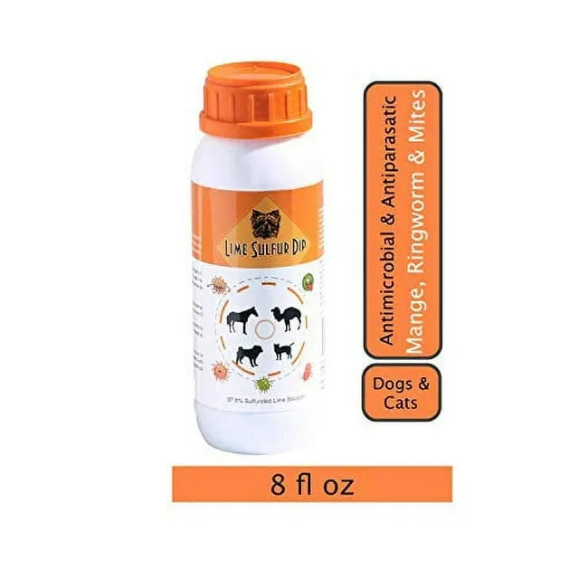 Healthy Paw Life Lime Sulfur Spray: Soothe Itchy Skin  Banish Pests