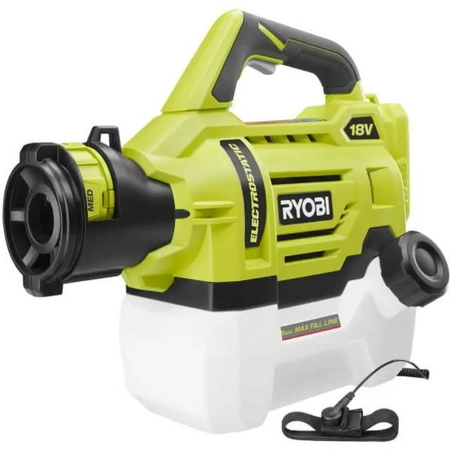 Ryobi ONE+ 18V Cordless Electrostatic 0.5 Gal Sprayer P2809BTL