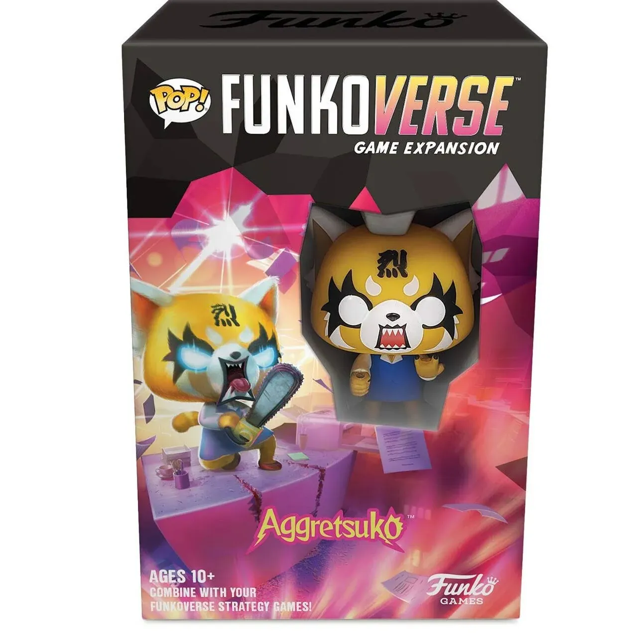 Aggretsuko 100 Pop Funkoverse Game Expansion Funko Games 2020 Vaulted