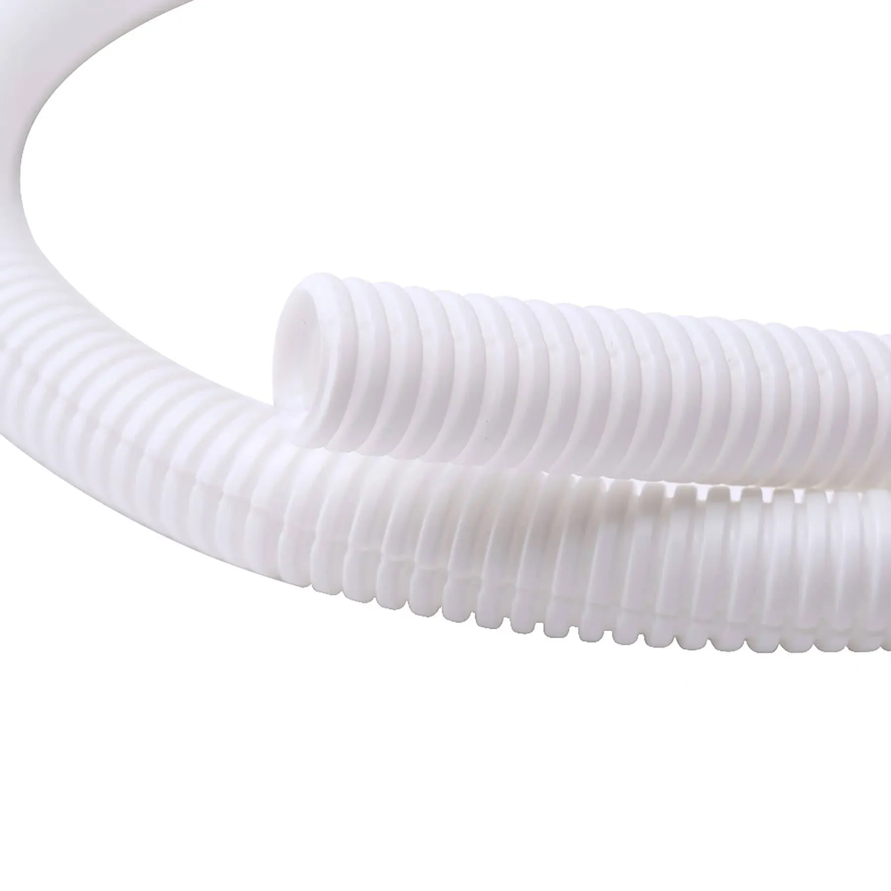 Alex Tech 25ft - 1/2 inch Split Wire Loom Tubing Wire Conduit - White