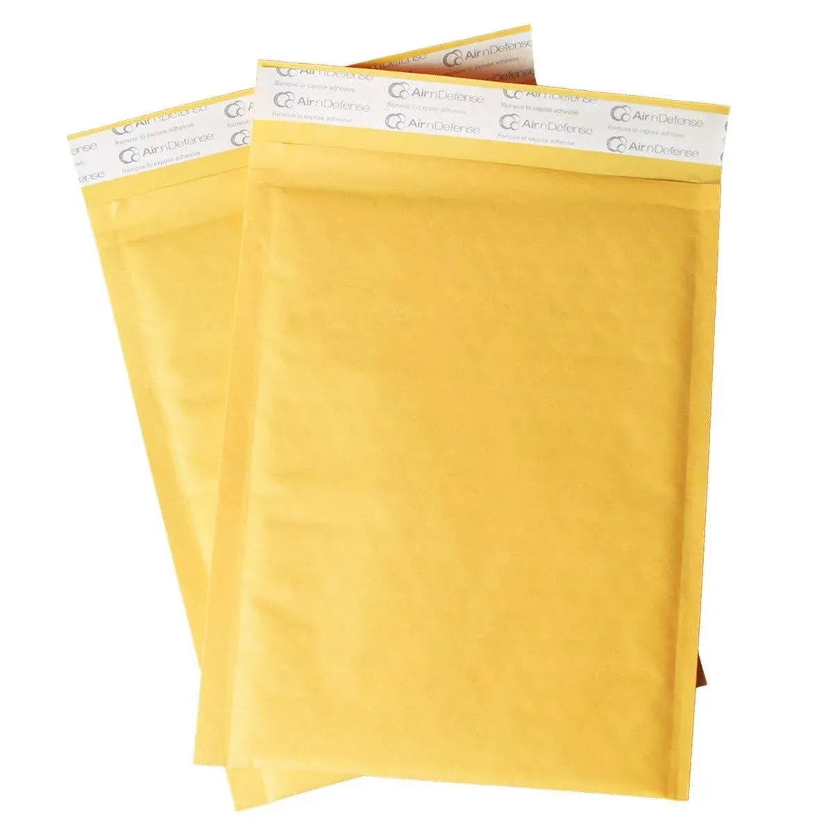 100 #5 10.5x16 Kraft Bubble Padded Envelopes Mailers Shipping Bags AirnDefense  | eBay