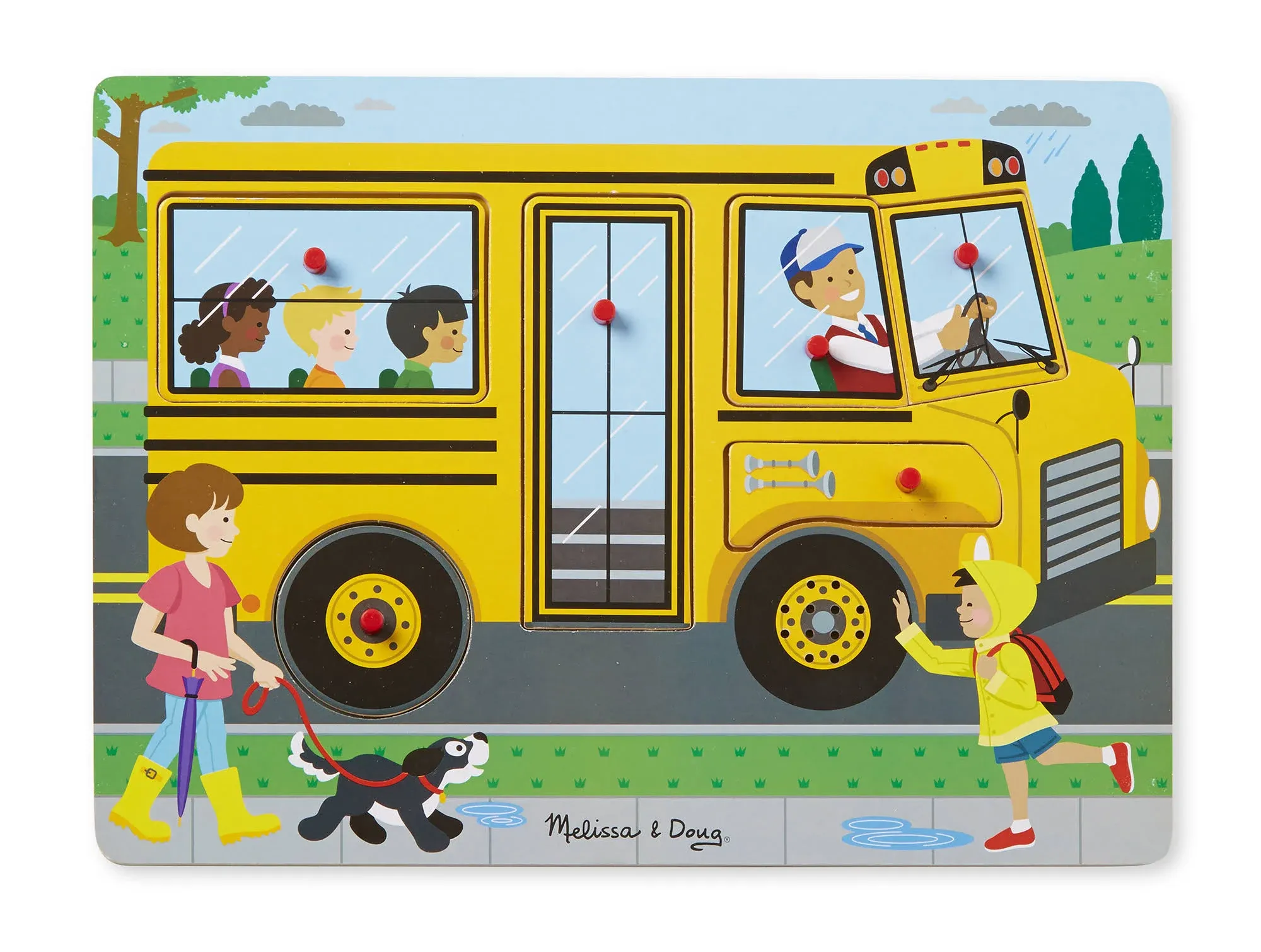 Melissa & Doug - The Wheels On The Bus Sound Puzzle