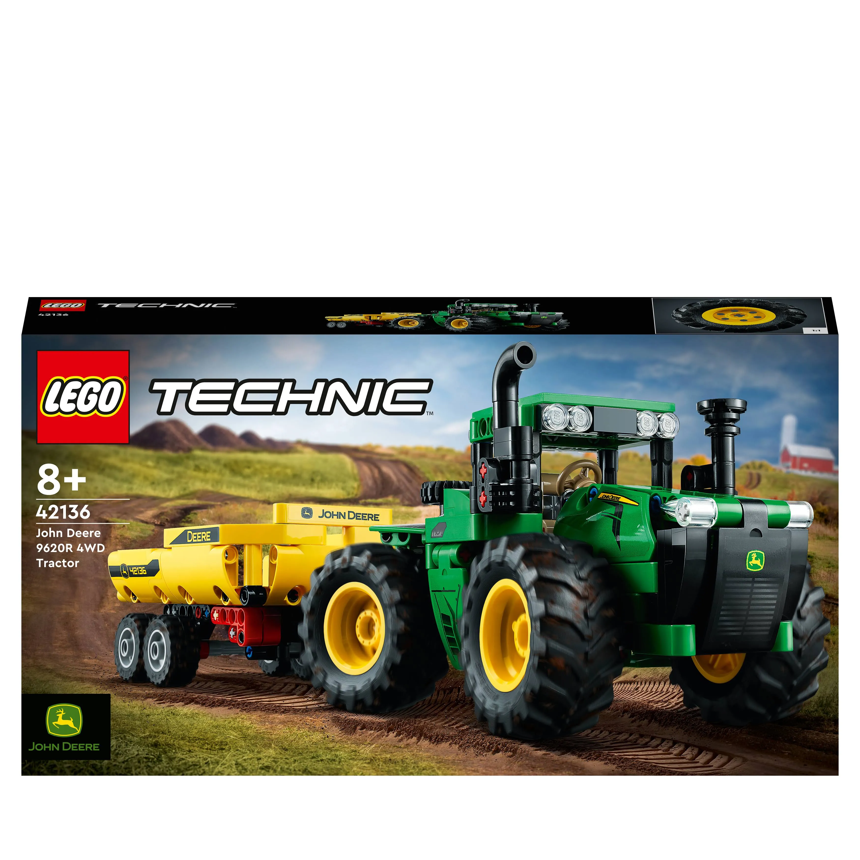 Lego 42136 Technic John Deere 9620R 4WD Tractor