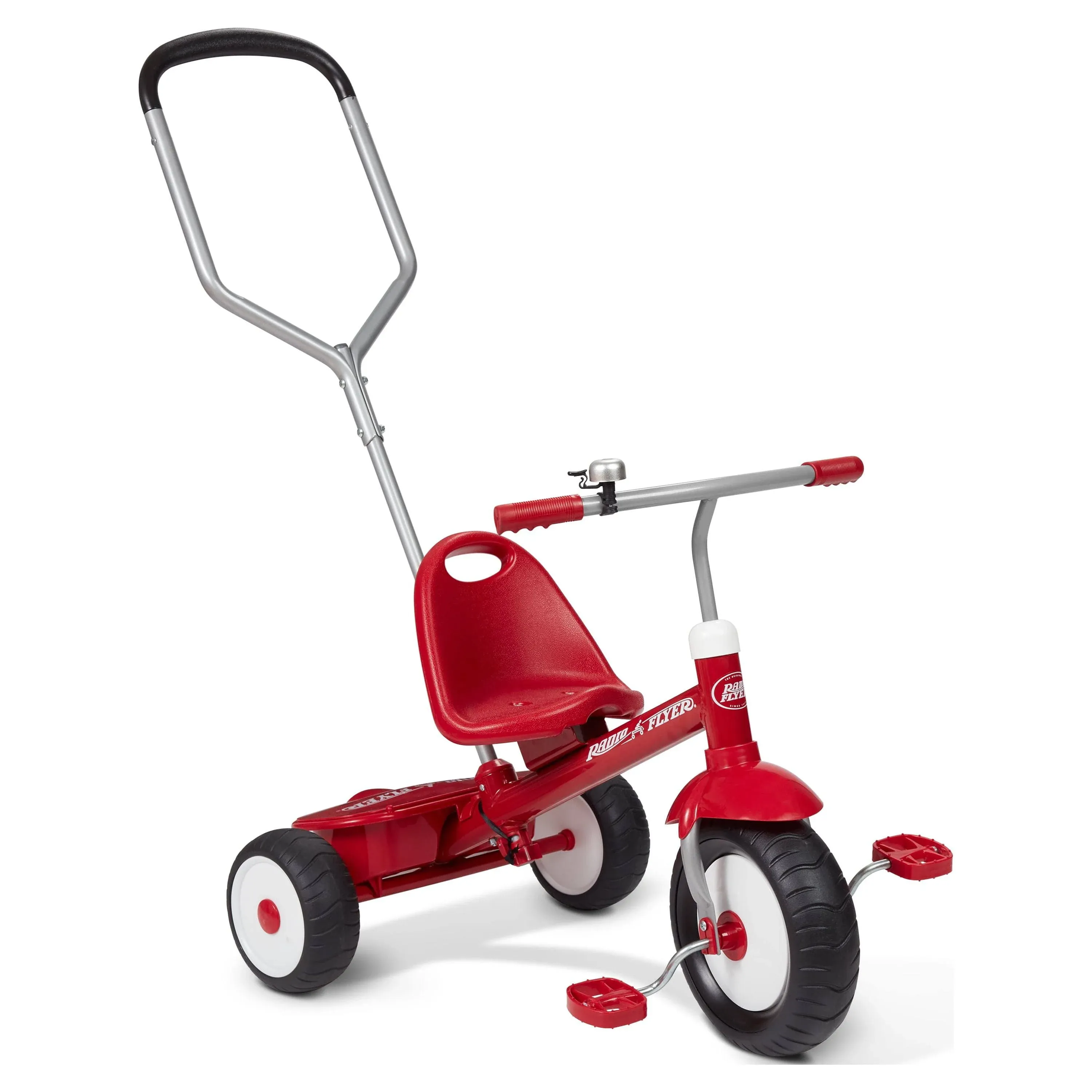 Radio Flyer Deluxe Steer & Stroll Tricycle