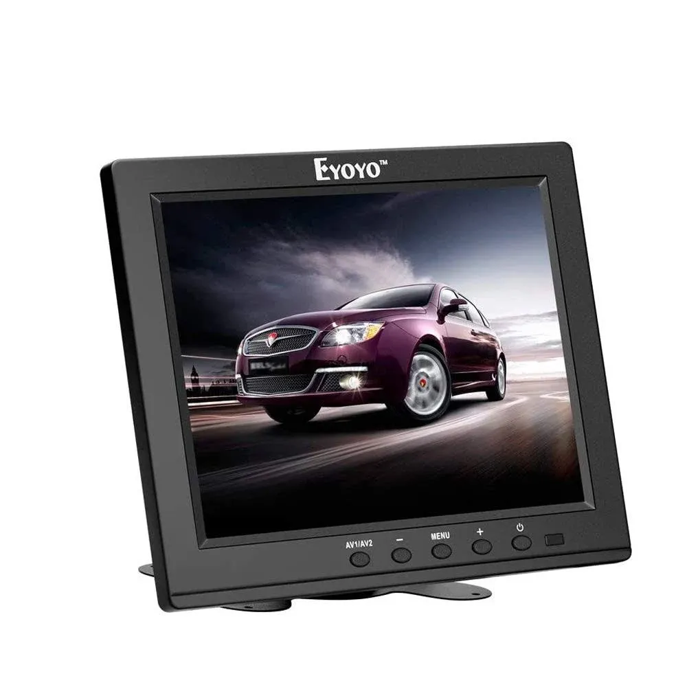 Eyoyo 8 inch HDMI Monitor 1024X768 Resolution Small Display Portable 4:3 TFT LCD ...