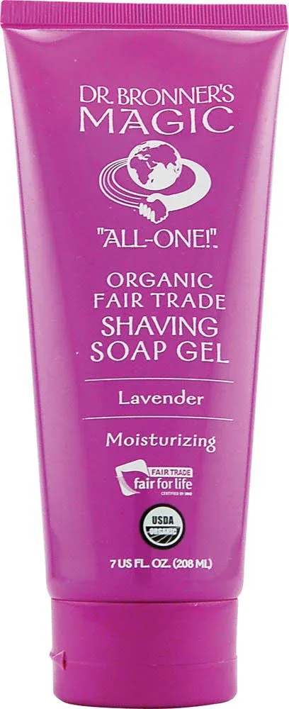 Dr. Bronner's Lavender, Organic Shaving Soap - 7 fl oz