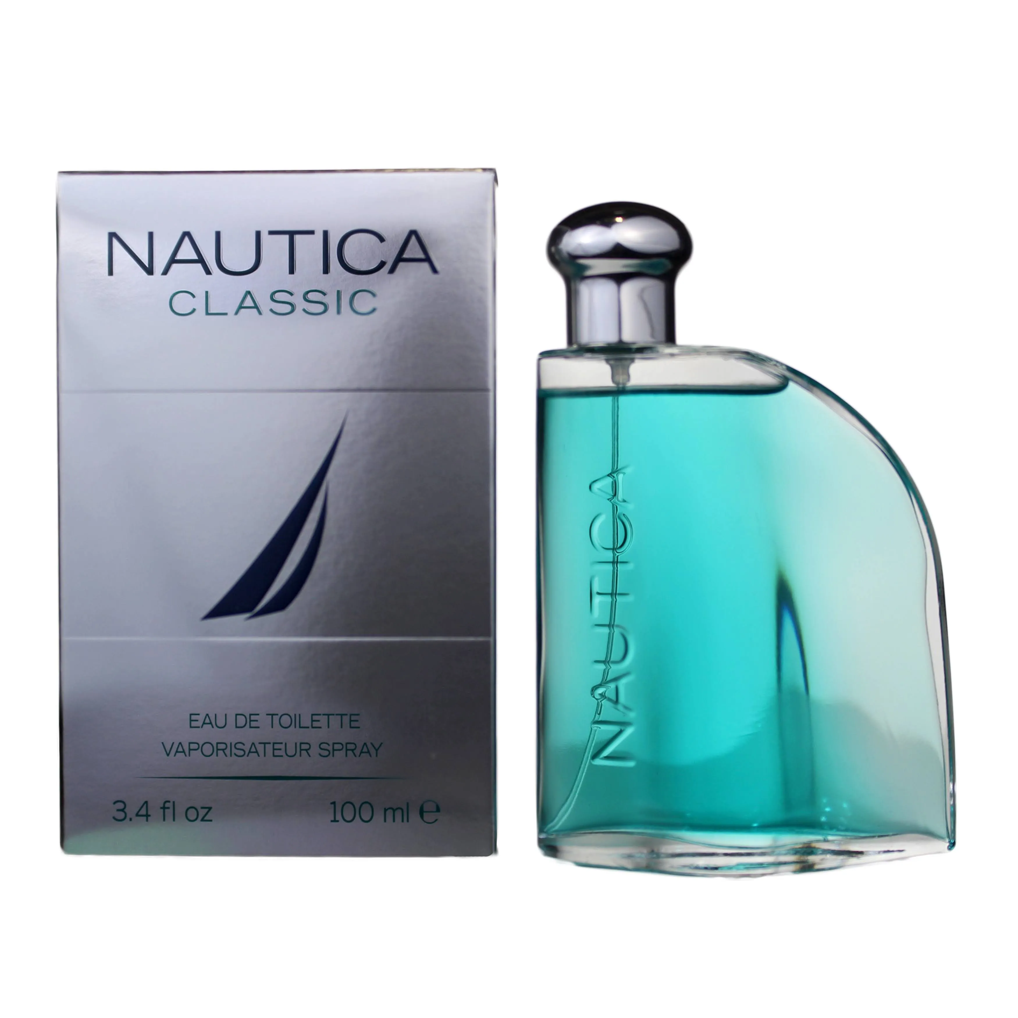 NAUTICA CLASSIC 3.3 / 3.4 oz EDT Cologne for Men New In Box