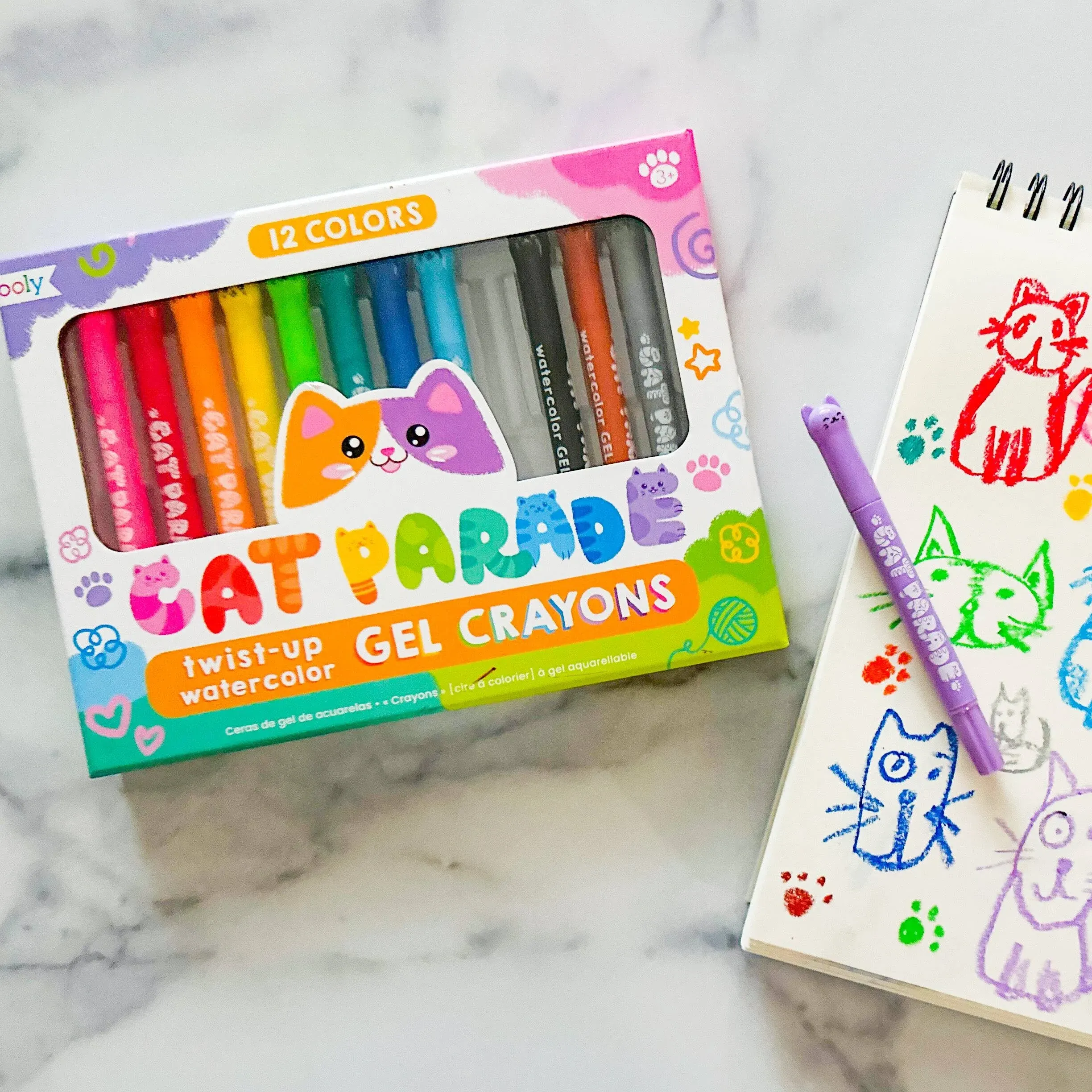 Ooly - Cat Parade Gel Crayons