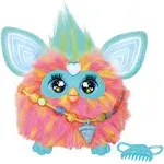 Furby Koralle, 15 Modeaccessoires, interaktive Plüschtiere für 6 Jahre alte Mädchen & Jungen & Up, Sprachaktivierte Animatronik