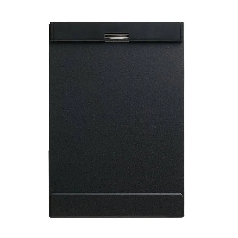 King Jim Clipboard, Mag Flap, Black, 5085 Black, A4 Short Edge Bound