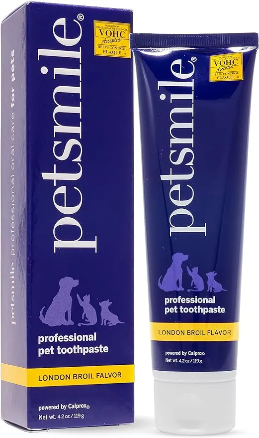 Petsmile Professional Dog Toothpaste - London Broil Flavor - Large