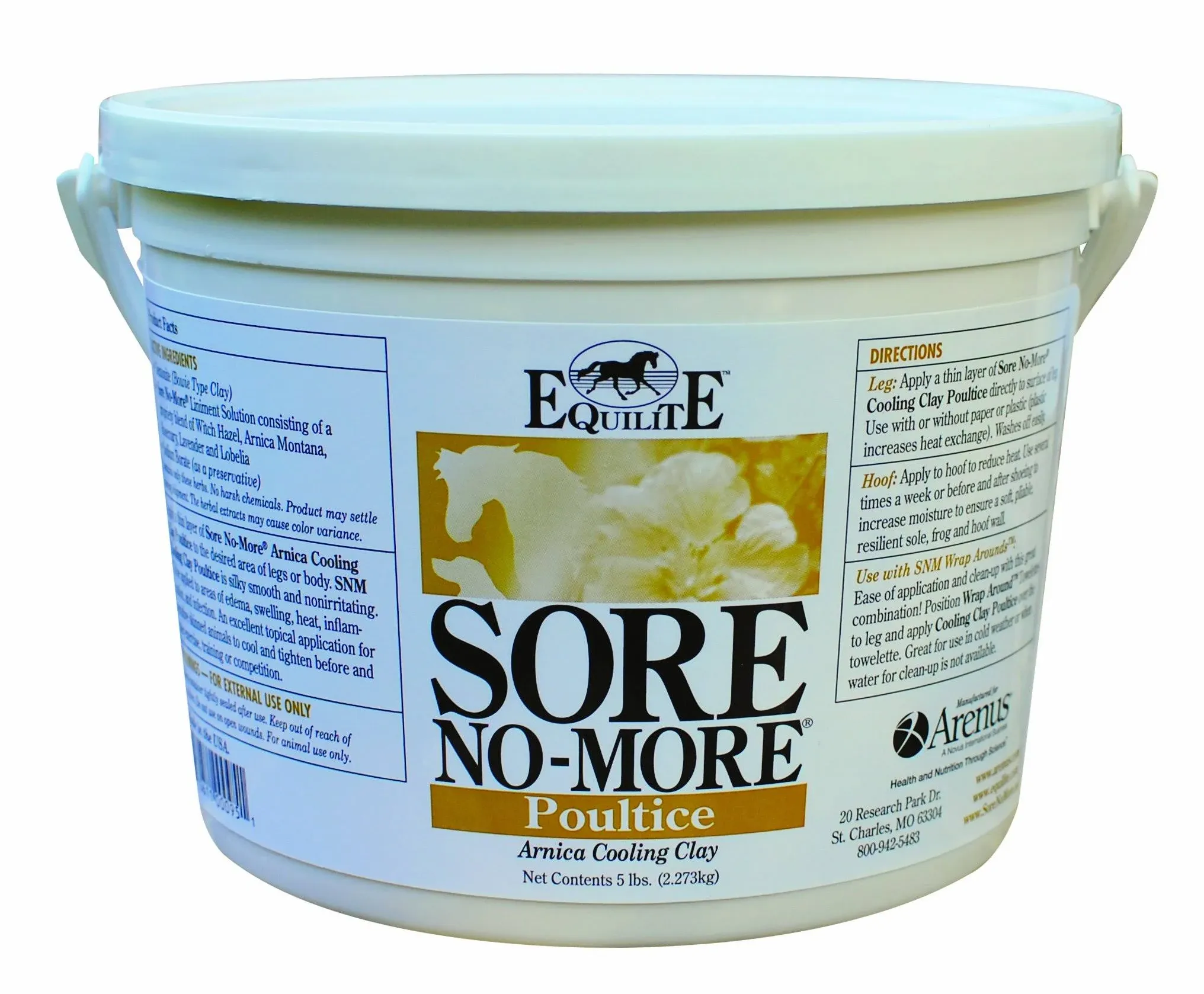 Equilite Sore No-more Poultice Liniment - 5 lb bucket