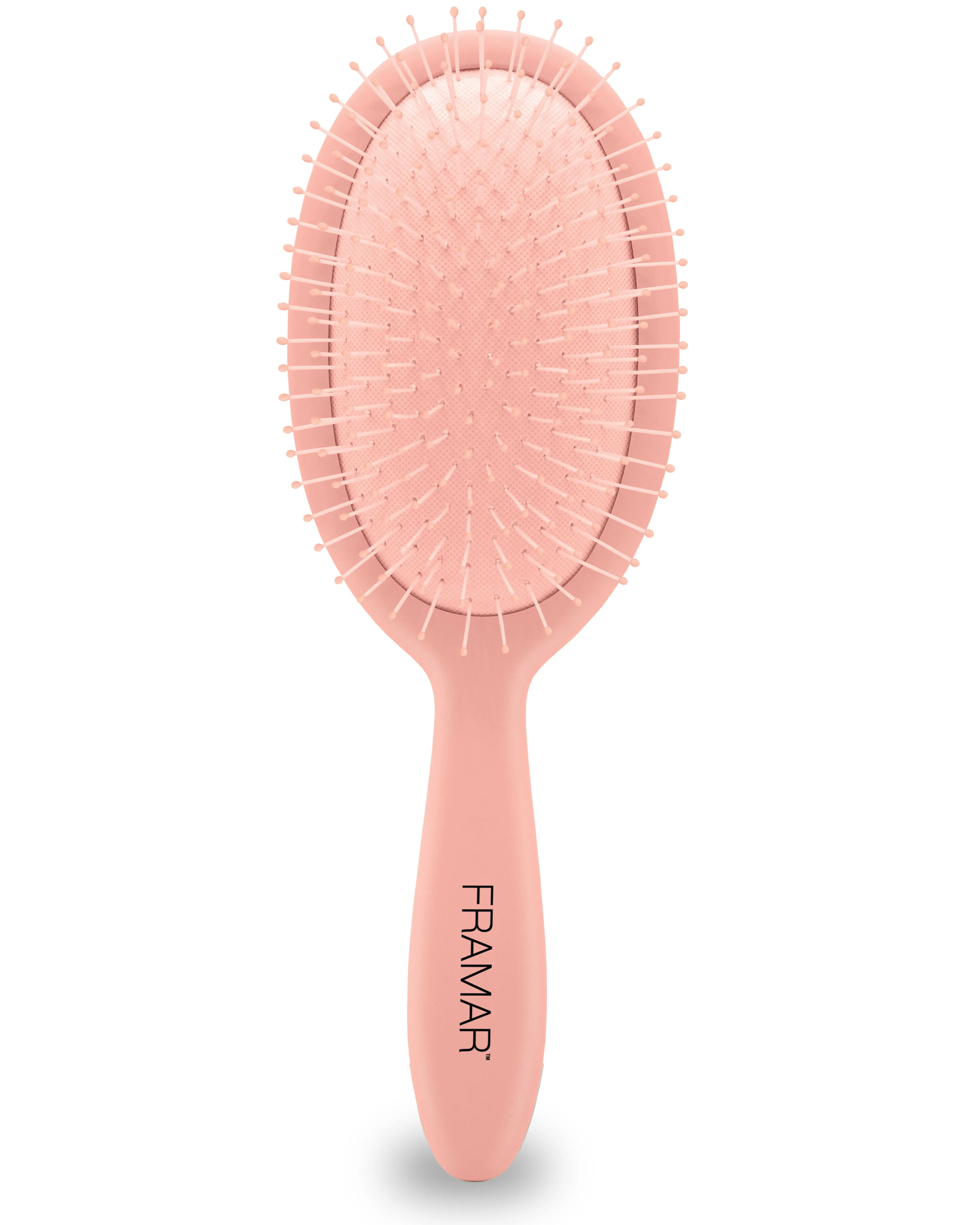 FRAMAR Champagne Mani Paddle Detangling Brush