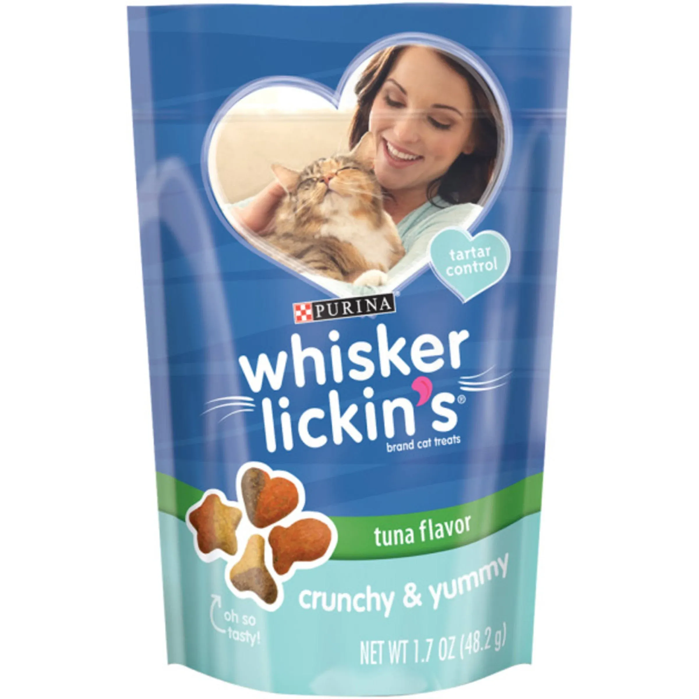 Purina Whisker Lickin's Cat Treats, Tuna Flavor - 1.7 oz