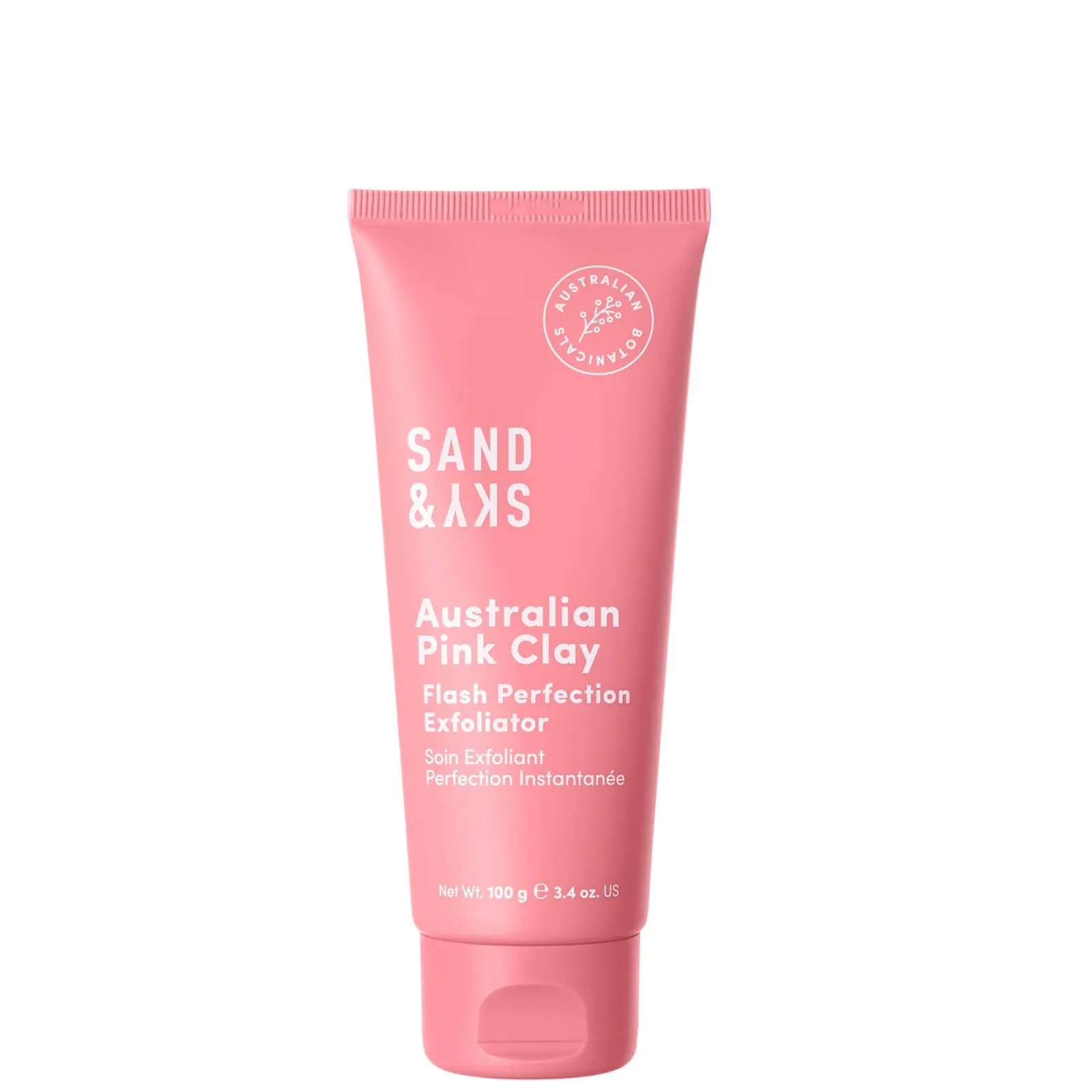 SAND &amp; SKY Australian Pink Clay  Flash Perfection Exfoliator -3.4oz - New In Box