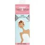 Conair , Twist Wrap Cotton Towel