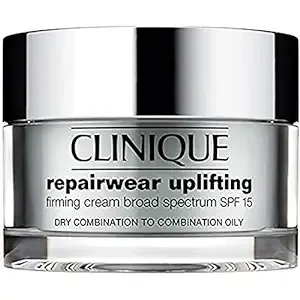 Clinique Repair Wear Uplifting SPF 15 Firming Cream Very Dry to Dry Skin for Unisex, 1.7 Ounce