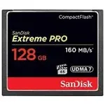 Sandisk Extreme Pro 128GB 128G Compact Flash Card CF 160MB/s 1067x UDMA7 US